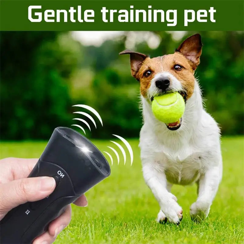 LED Ultrasonic Dog Repeller and Bark Control Training Device